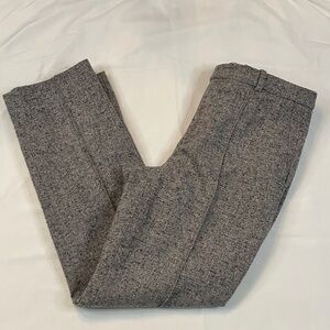 J Crew straight leg tweed pants